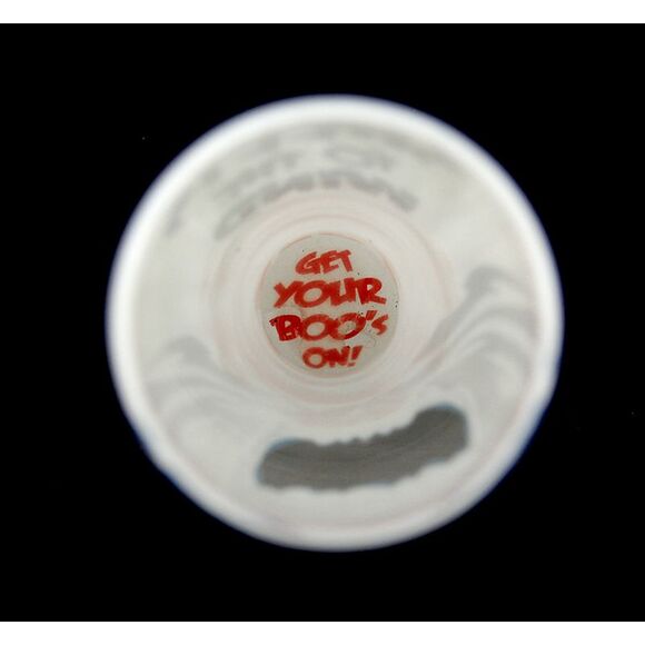 Three Sheets Hand Painted Ghost Pilsner Glass - Picture 4 of 5